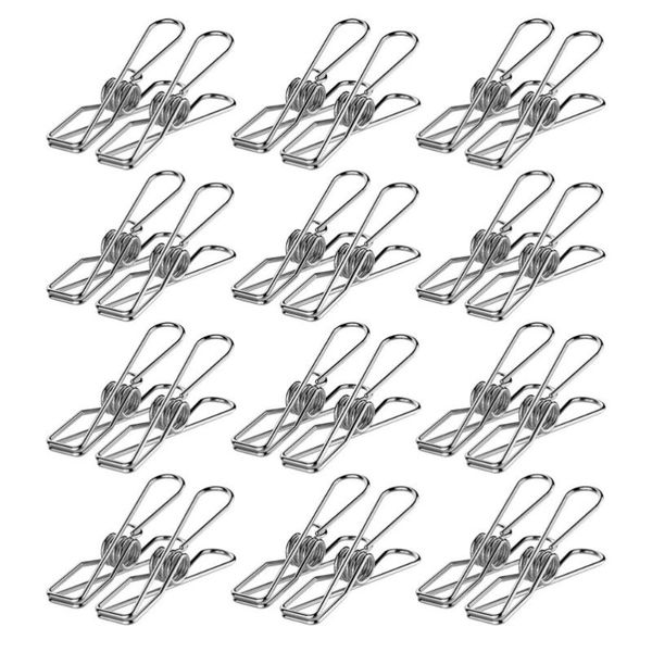 clothing & wardrobe storage 100pcs versatile household clip practical clothes metal clothespins
clothing & wardrobe storage 100pcs versatile household clip practical clothes metal clothespins