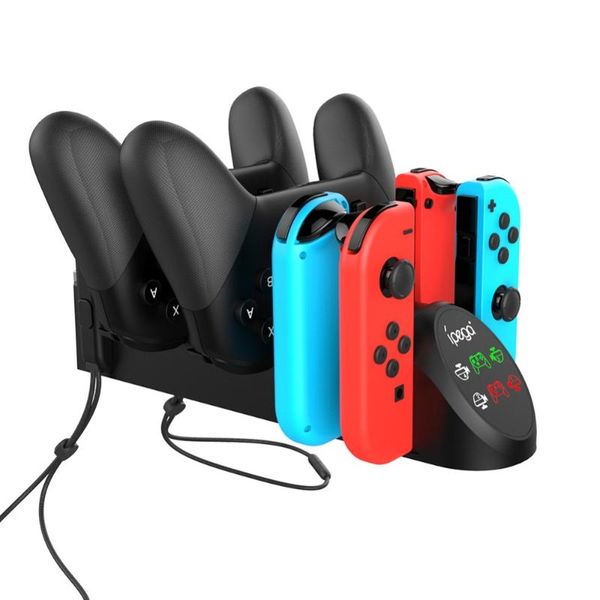 ipega pg-9186 game controller charger charging dock stand station holder for switch control console with indicator controllers & jo joystick
ipega pg-9186 game controller charger charging dock stand station holder for switch control console with indicator controllers & jo joystick