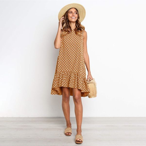 dot mini dress polka lossky chiffon sleeveless beach women summer casual yellow sundress 2021 fashion plus size for, Black;gray
dot mini dress polka lossky chiffon sleeveless beach women summer casual yellow sundress 2021 fashion plus size for, Black;gray