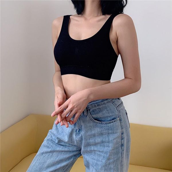 camisoles & tanks women tank crop seamless underwear female streetwear camis sports lingerie cropped tee padded camisole femme, Black;white
camisoles & tanks women tank crop seamless underwear female streetwear camis sports lingerie cropped tee padded camisole femme, Black;white