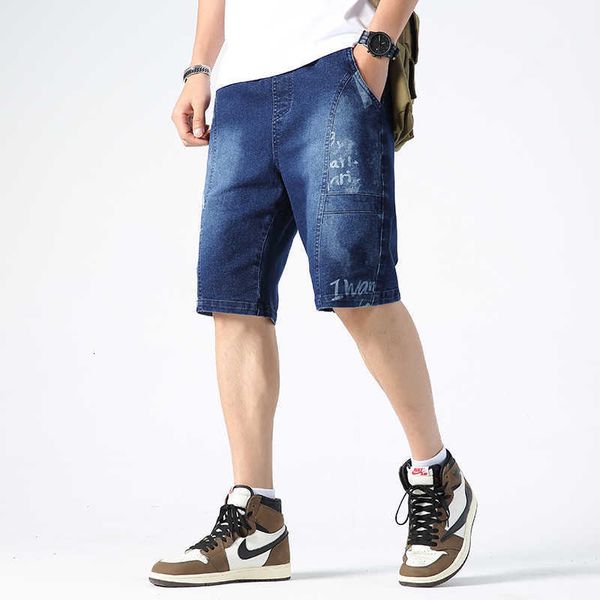 men's jeans plus size summer denim shorts hip hop streetwear fashion print stretched short breeches jean 8xl pxpp, Blue
men's jeans plus size summer denim shorts hip hop streetwear fashion print stretched short breeches jean 8xl pxpp, Blue