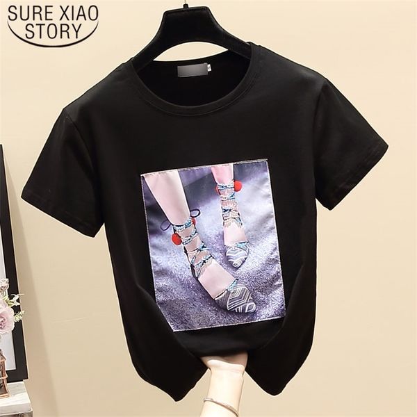 korean white print short sleeve t-shirt vintage o-neck summer loose tees women fashion ladies 8642 50 210506
korean white print short sleeve t-shirt vintage o-neck summer loose tees women fashion ladies 8642 50 210506