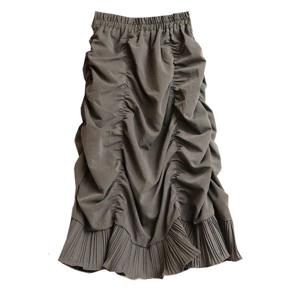 Skirts skirts Autumn Lantern Crepe Straight Elastic Waist Zipper Irregular Wrinkles Ruffles Long S 16PO, Black
Skirts skirts Autumn Lantern Crepe Straight Elastic Waist Zipper Irregular Wrinkles Ruffles Long S 16PO, Black