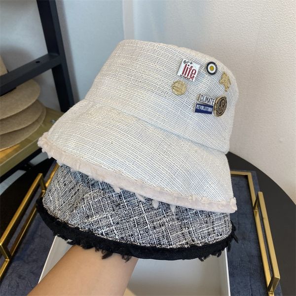 women's hat fashion versatile small fragrance fisherman's hat signature summer leisure british travel anti uv hat zy, Blue;gray
women's hat fashion versatile small fragrance fisherman's hat signature summer leisure british travel anti uv hat zy, Blue;gray