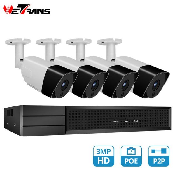 wetrans security camera system poe cctv kit 4ch nvr ip 1080p audio p2p alarm outdoor video surveillance sistem systems
wetrans security camera system poe cctv kit 4ch nvr ip 1080p audio p2p alarm outdoor video surveillance sistem systems