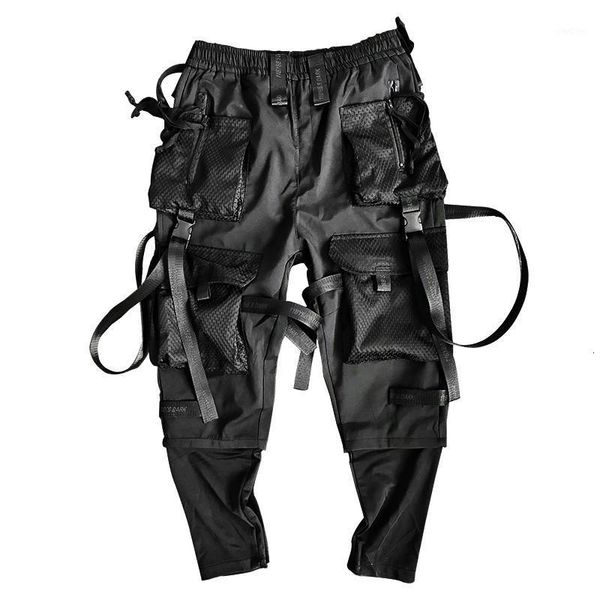 men's pants hip hop joggers men harajuku streetwear ribbon multi-pocket trousers elastic waist hiphop male dancing pant mg4061 kovi, Black
men's pants hip hop joggers men harajuku streetwear ribbon multi-pocket trousers elastic waist hiphop male dancing pant mg4061 kovi, Black