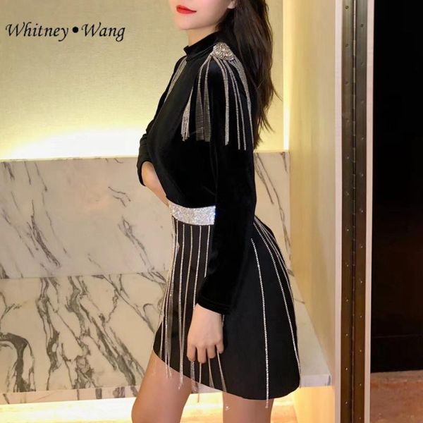 skirts whitney wang 2021 summer fashion streetwear shimmer diamonds tassel skirt women faldas womens, Black
skirts whitney wang 2021 summer fashion streetwear shimmer diamonds tassel skirt women faldas womens, Black