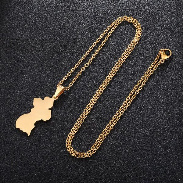 pendant necklaces 2022 africa guyana map polished fashion fresh shining flash women men stainless steel necklace accept drop, Silver
pendant necklaces 2022 africa guyana map polished fashion fresh shining flash women men stainless steel necklace accept drop, Silver