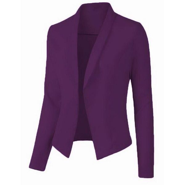 women's suits & blazers women casual blazer turndown long sleeve regular solid spring, autumn slim front open outwear top, White;black
women's suits & blazers women casual blazer turndown long sleeve regular solid spring, autumn slim front open outwear top, White;black
