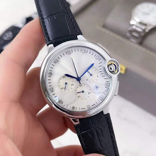 fashion design men's watch quartz battery 42mm stainles watches stainless strap ca091402 good, Slivery;brown
fashion design men's watch quartz battery 42mm stainles watches stainless strap ca091402 good, Slivery;brown