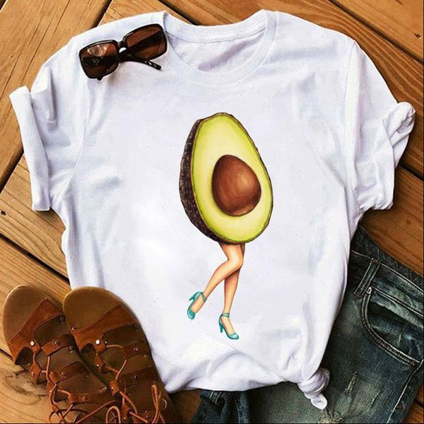 funny womens t shirt fashion women cartoon avocado tee shirts short sleeve harajuku ulzzang female, White
funny womens t shirt fashion women cartoon avocado tee shirts short sleeve harajuku ulzzang female, White