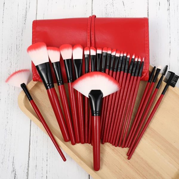makeup brushes 24 pieces make up brush set cosmetic powder eye shadow eyeliner foundation blush blend beauty woman maquiagem
makeup brushes 24 pieces make up brush set cosmetic powder eye shadow eyeliner foundation blush blend beauty woman maquiagem