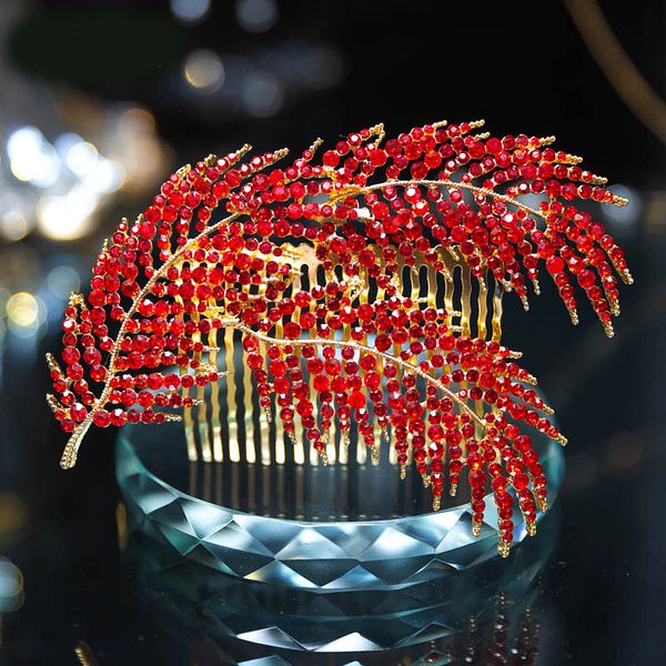 kmvexo red white crystal wedding bride bridal 2019 feather comb head pieces hair pins jewelry accessories, Slivery;golden
kmvexo red white crystal wedding bride bridal 2019 feather comb head pieces hair pins jewelry accessories, Slivery;golden