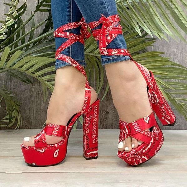 women paisley platform heels super high sandals wrap pumps fashion party shoes black red lady dress
women paisley platform heels super high sandals wrap pumps fashion party shoes black red lady dress