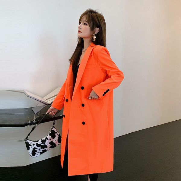 women's trench coats orange style windbreaker high end 2021 spring mid long temperament and autumn age reducing overcoat, Tan;black
women's trench coats orange style windbreaker high end 2021 spring mid long temperament and autumn age reducing overcoat, Tan;black
