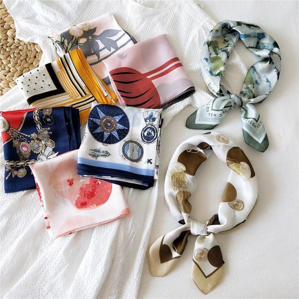 scarves 70*70cm square scarf floral print small silk for women neck wear foulard femme bandana handkerchief, Blue;gray
scarves 70*70cm square scarf floral print small silk for women neck wear foulard femme bandana handkerchief, Blue;gray