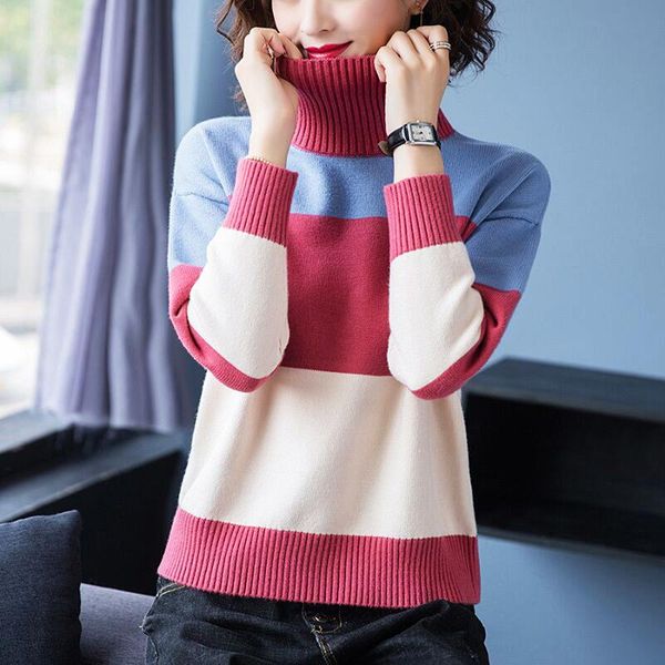 women's sweaters vogue autumn winter sweater women full sleeve soft warm knitted turtleneck casual clothes ls198, White;black
women's sweaters vogue autumn winter sweater women full sleeve soft warm knitted turtleneck casual clothes ls198, White;black