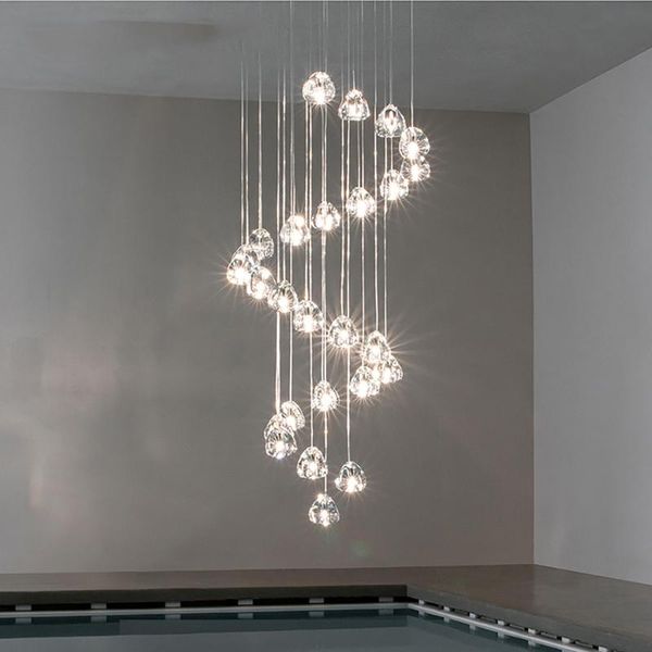 pendant lamps modern stylish loft led lights luxurious lustre crystal balls villa duplex living room restaurant staircase hanging lamp
pendant lamps modern stylish loft led lights luxurious lustre crystal balls villa duplex living room restaurant staircase hanging lamp
