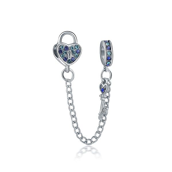 silver sparkling clear crystal heart enamel safety chain charm bead fit original pandora 925 bracelet pendant diy jewelry for women, Black
silver sparkling clear crystal heart enamel safety chain charm bead fit original pandora 925 bracelet pendant diy jewelry for women, Black