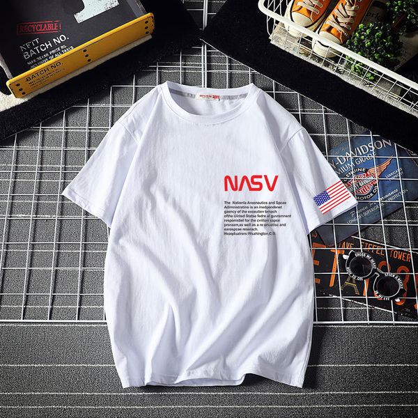 luxury brand t shirt and polos cotton short sleeve t-shirt men's fashion half loose summer clothes 2021 new, White