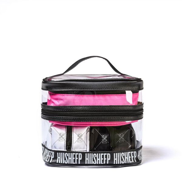 design 4 pcs sets pvc transparent cosmetic bag women striped travel waterproof wash organizer pouch beauty plaid makeup case bags & cases
design 4 pcs sets pvc transparent cosmetic bag women striped travel waterproof wash organizer pouch beauty plaid makeup case bags & cases