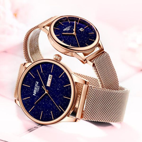 wristwatches lover watches nibosi quartz wristwatch men women fashion clock for male female waterproof watch lovers gift, Slivery;brown
wristwatches lover watches nibosi quartz wristwatch men women fashion clock for male female waterproof watch lovers gift, Slivery;brown