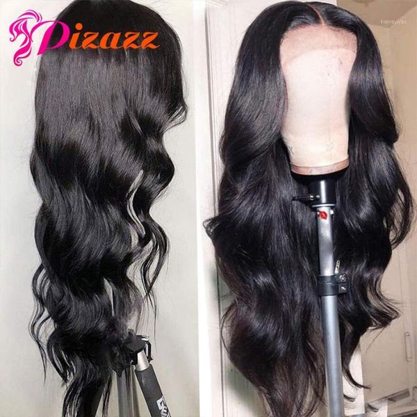 body wave 13x4 lace front human hair wigs for black women pre plucked remy brazilian frontal wig pizazz1, Black;brown
body wave 13x4 lace front human hair wigs for black women pre plucked remy brazilian frontal wig pizazz1, Black;brown