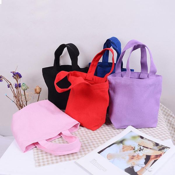 shopping bags 1pc portable lunch bag picnic pouch storage tote solid color canvas handbag
shopping bags 1pc portable lunch bag picnic pouch storage tote solid color canvas handbag