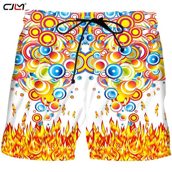man colorful shorts 3d printed personality flame annulus mens spandex boardshorts wholesale men's, White;black
man colorful shorts 3d printed personality flame annulus mens spandex boardshorts wholesale men's, White;black
