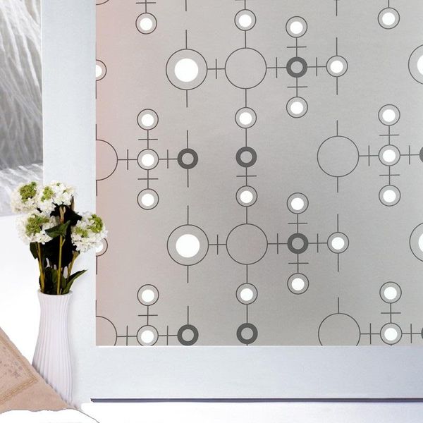 window stickers self-adhesive glass cover concentric circles dampproof uv-proof decorative film for bedroom bathroom living room kitchen
window stickers self-adhesive glass cover concentric circles dampproof uv-proof decorative film for bedroom bathroom living room kitchen