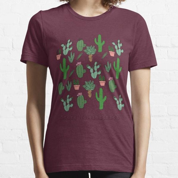 women's t-shirt cactus bloom beautiful cacti floral watercolor pattern design gardening lovers gift t shirt round collar short sleeve, White
women's t-shirt cactus bloom beautiful cacti floral watercolor pattern design gardening lovers gift t shirt round collar short sleeve, White