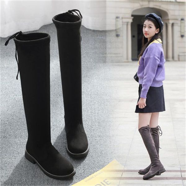 boots children over-the-knee high girls princess autumn/winter fashion performance student baby stretch kids shoes 02b, Black;grey
boots children over-the-knee high girls princess autumn/winter fashion performance student baby stretch kids shoes 02b, Black;grey