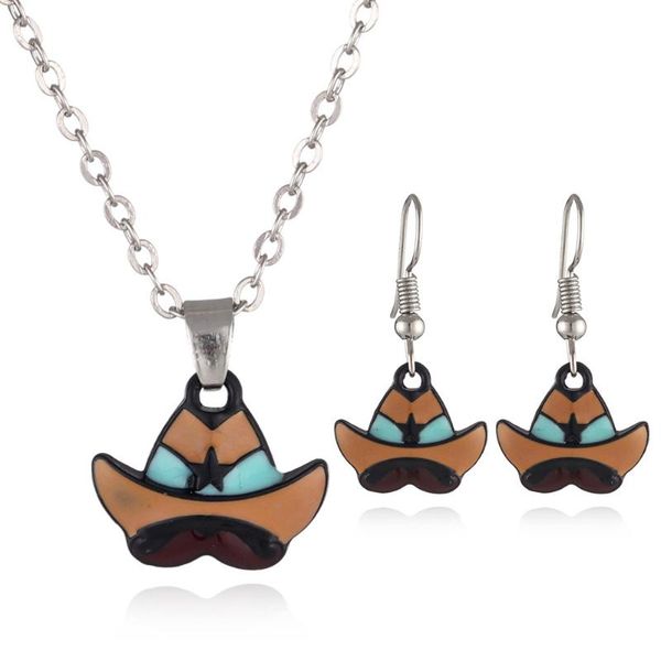 earrings & necklace 12pcs/lot fashion halloween series hat set jewelry for party, Silver
earrings & necklace 12pcs/lot fashion halloween series hat set jewelry for party, Silver