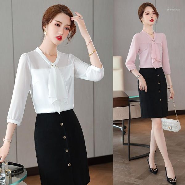 women's blouses & shirts summer fashion women chiffon half sleeve ladies skirt and sets office work wear uniforms white
women's blouses & shirts summer fashion women chiffon half sleeve ladies skirt and sets office work wear uniforms white