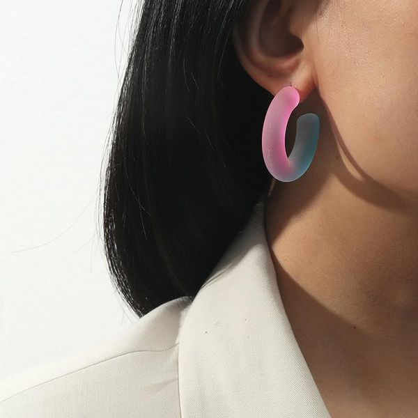 hoop & huggie 2021 ins trendy candy rainbow acrylic resin irregular minimalism earrings korean fashion chic women party jewelry, Golden;silver
hoop & huggie 2021 ins trendy candy rainbow acrylic resin irregular minimalism earrings korean fashion chic women party jewelry, Golden;silver