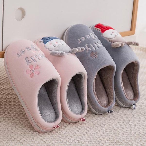 winter warm home women fur slippers cute lovely cartoon shoes soft indoor bedroom house men lovers couple, Black
winter warm home women fur slippers cute lovely cartoon shoes soft indoor bedroom house men lovers couple, Black