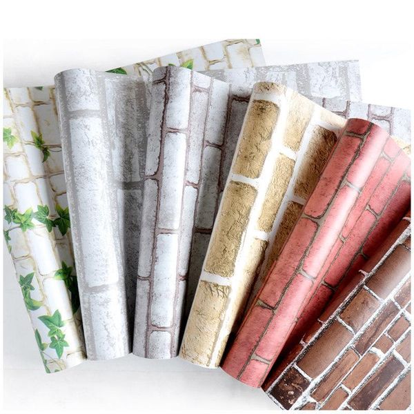 wallpapers 10m self adhesive pvc wallpaper 3d brick stone wall stickers for living room bedroom papel pintado vintage home decor
wallpapers 10m self adhesive pvc wallpaper 3d brick stone wall stickers for living room bedroom papel pintado vintage home decor