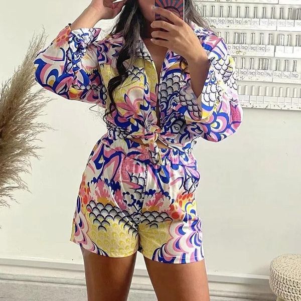 women's tracksuits women sets blouses flower printed shirts casual suits 2021 summer ladies indie folk vinatge beach, Gray
women's tracksuits women sets blouses flower printed shirts casual suits 2021 summer ladies indie folk vinatge beach, Gray