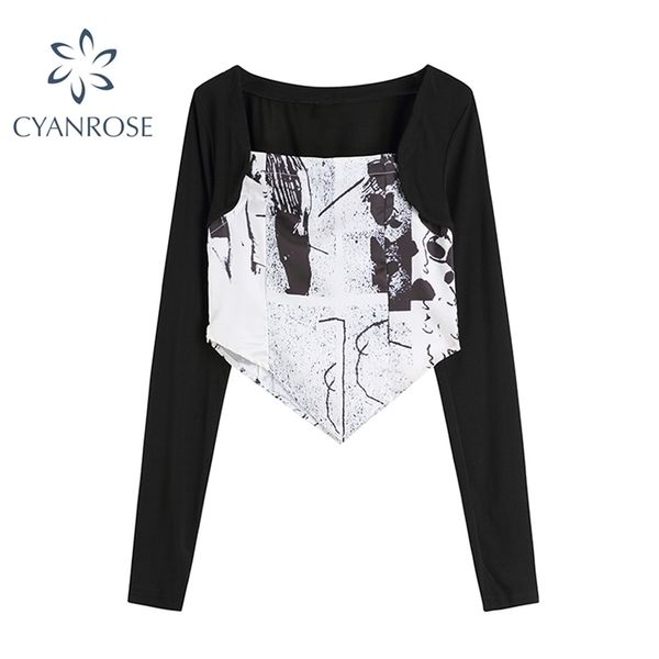 crop women t-shirts spring harajuku long sleeve o-neck chic street casual wear streetwear fashion slim tees female 210515, White
crop women t-shirts spring harajuku long sleeve o-neck chic street casual wear streetwear fashion slim tees female 210515, White