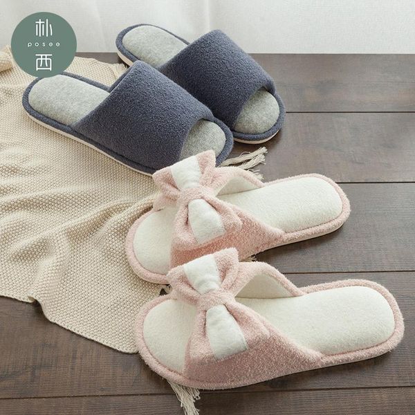 slippers posee cute butterfly knot linen indoor fashion winter soft sole women autumn spring house shoes 0965, Black
slippers posee cute butterfly knot linen indoor fashion winter soft sole women autumn spring house shoes 0965, Black