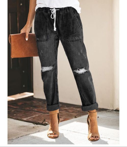 european and american jeans 2021 spring /summer casual street hipster washed fashion straight leg pants women's ripped jean, Blue
european and american jeans 2021 spring /summer casual street hipster washed fashion straight leg pants women's ripped jean, Blue