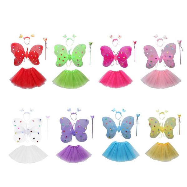 party masks 4 pieces glitter fairy princess dress up set - matching for girls and dolls
party masks 4 pieces glitter fairy princess dress up set - matching for girls and dolls