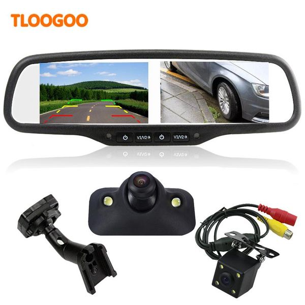 car rear view cameras& parking sensors dual screen 4.3inch monitor brightness adjustment 4av with special bracket+back up camera+right side 
car rear view cameras& parking sensors dual screen 4.3inch monitor brightness adjustment 4av with special bracket+back up camera+right side