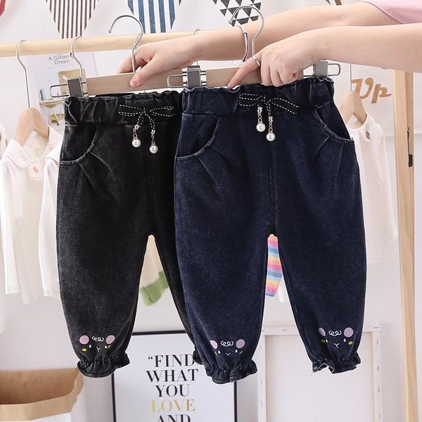 jeans girls sweet denim pants 2021 autumn children's casual baby's western style trousers kids, Blue
jeans girls sweet denim pants 2021 autumn children's casual baby's western style trousers kids, Blue