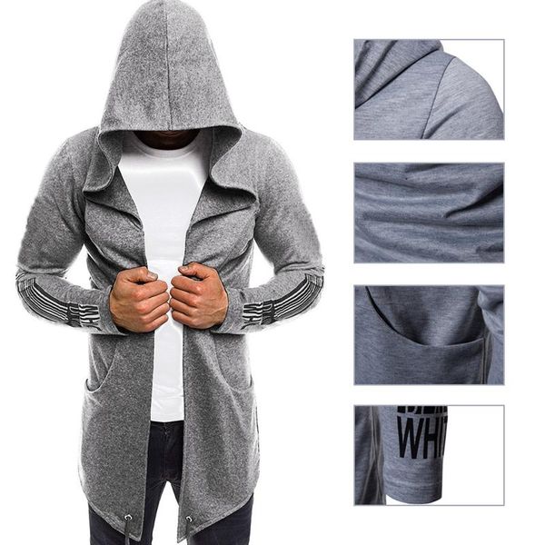 men's hoodies & sweatshirts casual assassin handsome long-sleeved printed hooded cardigan jacket hoodie, Black
men's hoodies & sweatshirts casual assassin handsome long-sleeved printed hooded cardigan jacket hoodie, Black