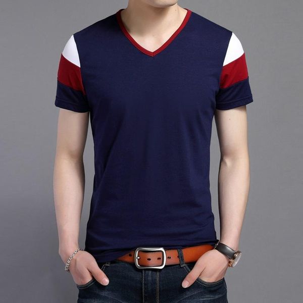 men's t-shirts brand short sleeve t shirt men streetwear fashion casual v-neck t-shirt summer soft cotton tee homme, White;black
men's t-shirts brand short sleeve t shirt men streetwear fashion casual v-neck t-shirt summer soft cotton tee homme, White;black
