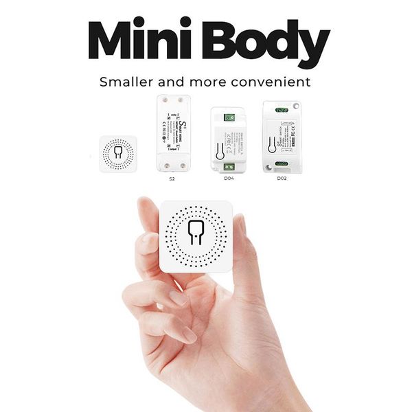 smart home control tuya mini 10a wifi switch timer wireless switches supports 2 way automation module for alexa google
smart home control tuya mini 10a wifi switch timer wireless switches supports 2 way automation module for alexa google