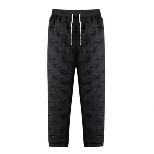 men's pants windproof wear resistant drawstring elastic waist solid color all match winter sweatpants trousers for work, Black
men's pants windproof wear resistant drawstring elastic waist solid color all match winter sweatpants trousers for work, Black