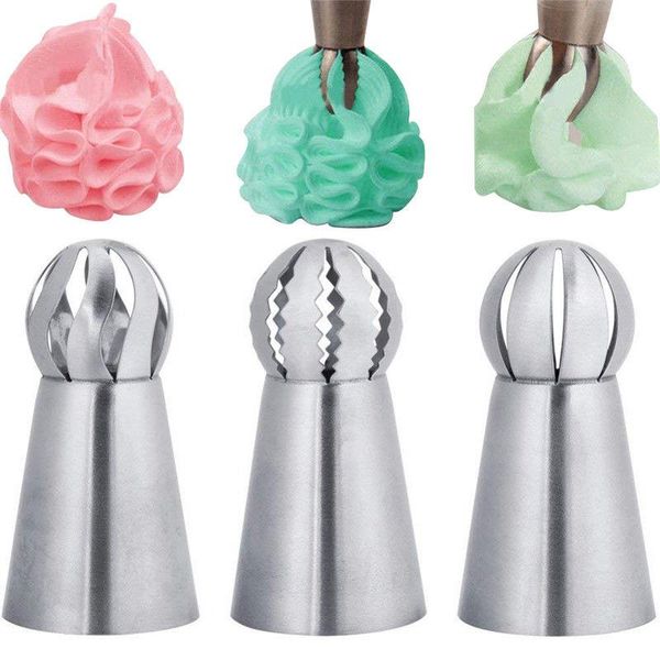 baking & pastry tools 3pcs cream mounted flower mouth nozzle stainless steel tool diy cake utensils
baking & pastry tools 3pcs cream mounted flower mouth nozzle stainless steel tool diy cake utensils