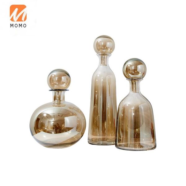 light luxury champagne cognac color glass decorations vase flower storage decanter tray interior tz vases
light luxury champagne cognac color glass decorations vase flower storage decanter tray interior tz vases